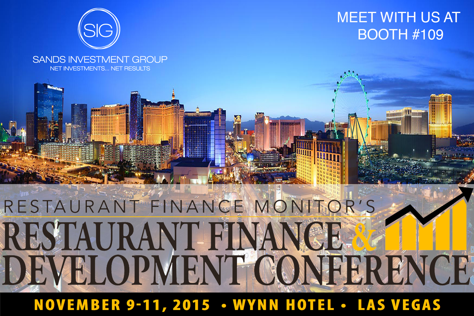 Join SIG at the Restaurant Finance & Development Conf Sands