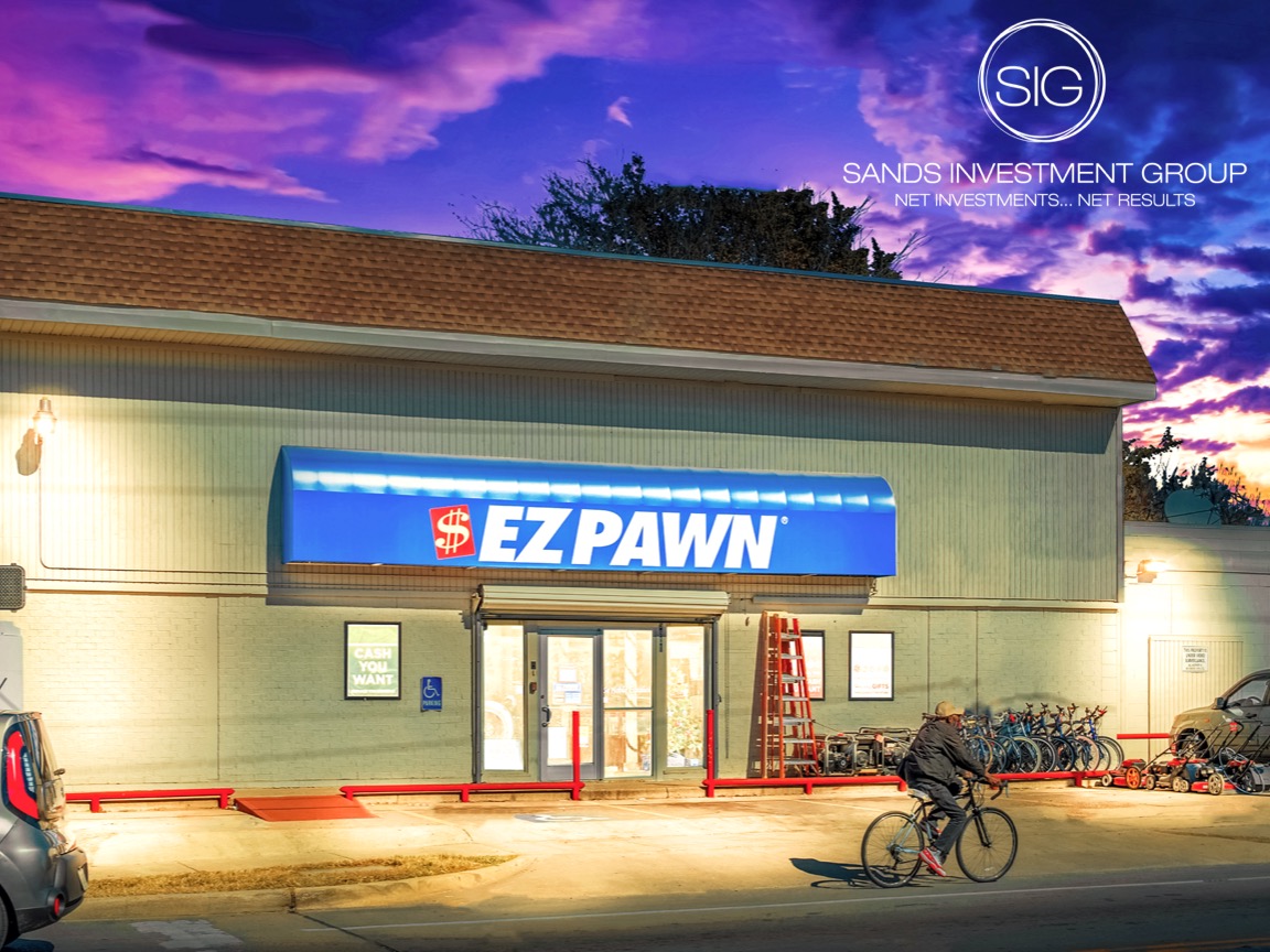 EZPAWN NNN Lease Asset Retail Property Houston Texas 5901 Lyons Avenue