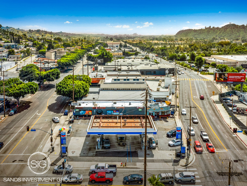 Chevron Strip Center | Los Angeles, CA